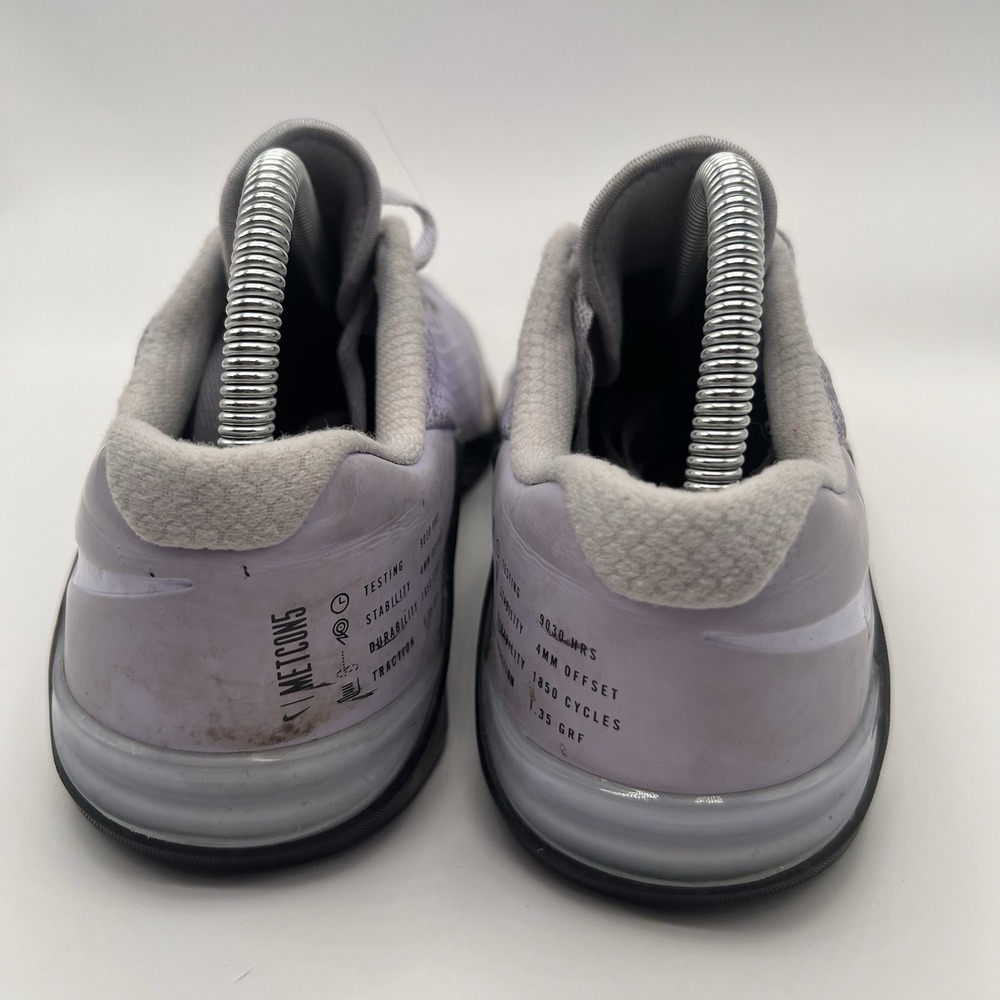 Nike Metcon 5 Shoes Women's Size 9 Crossfit Weightlifting Training‎ Purple Gym - Picture 8 of 10